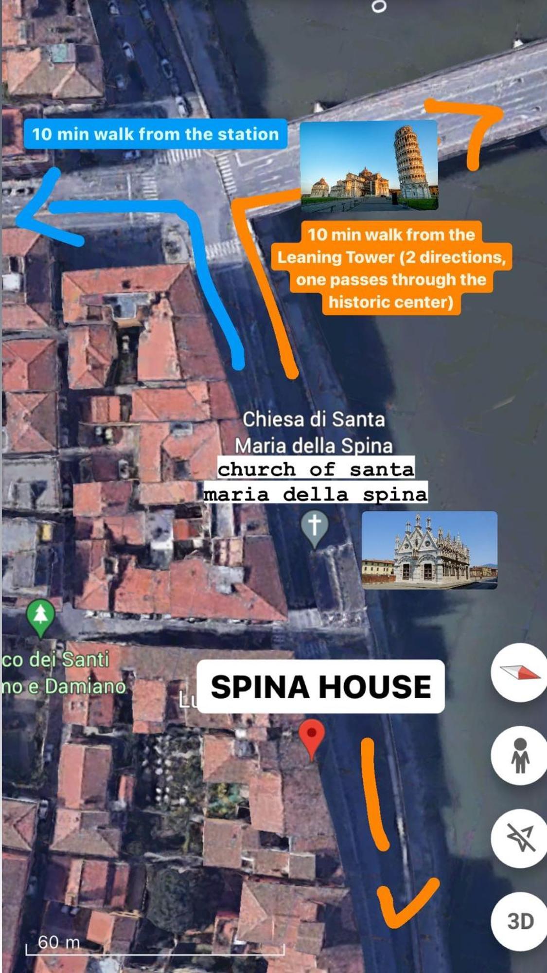 Centro Storico Spina White House Apartment ปิซา ภายนอก รูปภาพ